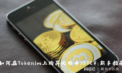 如何在Tokenim上购买比特币（BTC）：新手指南