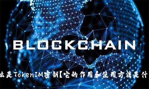 什么是TokenIM密钥？它的作用和使用方法是什么？