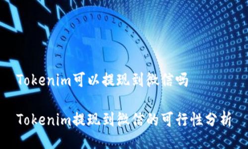 Tokenim可以提现到微信吗

Tokenim提现到微信的可行性分析